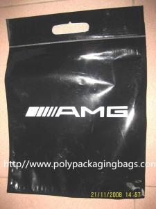 Quality ECO Friendly Loop Handle Bottom Gusseted Poly Bags For Clothing wholesale