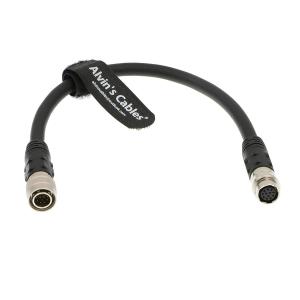 China 12 Pin Hirose Male To 12 Pin Female Extension Cords Fujinon Lens Control Cable For Fujifilm Cameras on sale