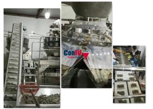 Quality Seafood IQF Mussel Multihead Weigher Machine Frozen Food wholesale