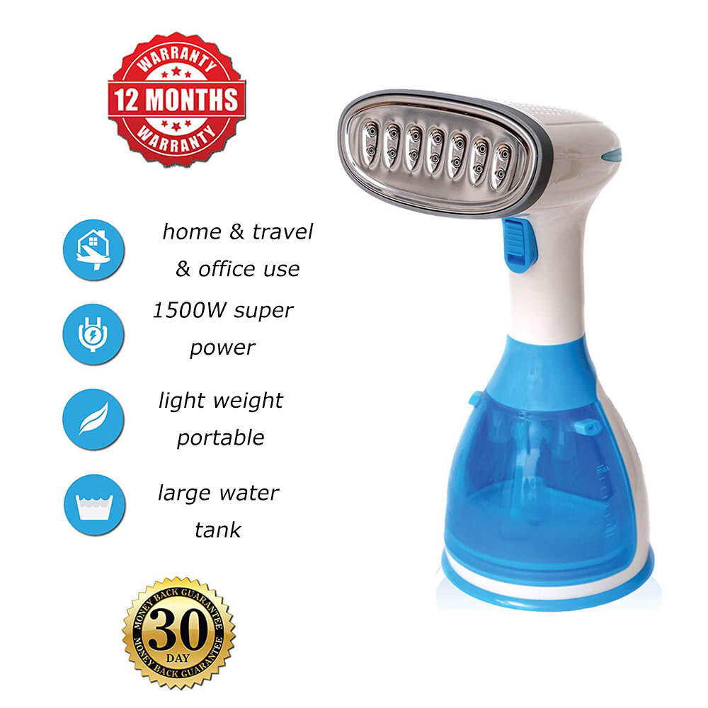 Say Hello to Wrinkle-Free Clothes Mini Handheld Garment Steamer for Travel and Home