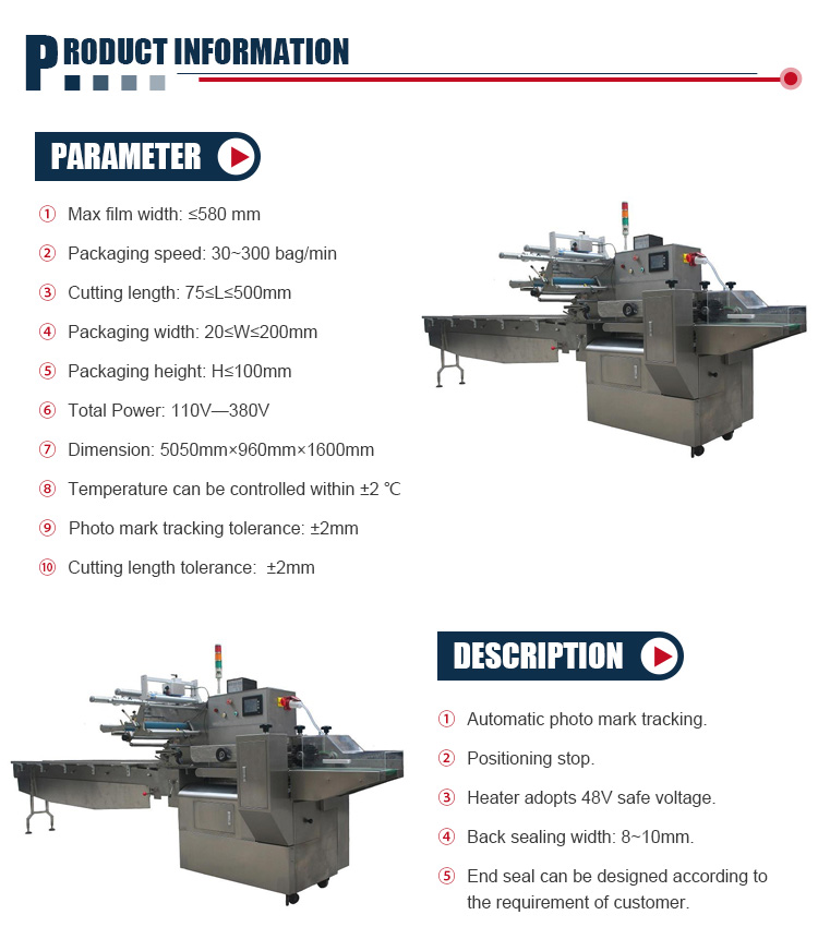 Frozen Food Tortillas / Sausage Pack Sealer Machine Good Price