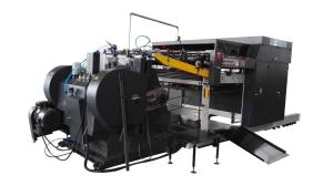 Quality High Efficiency Flatbed Die Cutter Machine 1200-1500pcs/H Cutting Size 1500×1000 wholesale