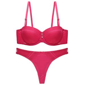 Quality Solid Lady 90B 90C Sexy Panty Bra Set XXXL 50kg Womens Underwear Sets wholesale