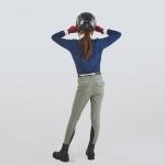 Anti Pilling Horse Riding Breeches Knee Seat Kids Childrens Riding Leggings