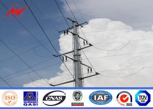 Quality Rural Antenna Telecommunication Application Steel Electrical Utility Poles 9m wholesale