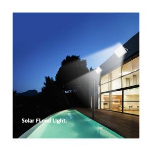 Quality Remote Controlled Solar Flood Light Anti Corrosion Practical wholesale