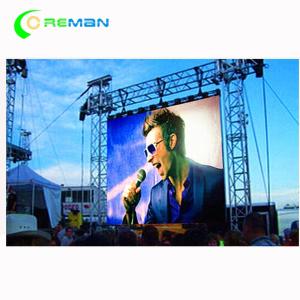 Quality P8 P10 Indoor Outdoor Stage LED Display Rental , Advertising Stage Background LED Screen wholesale