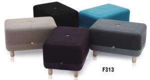 Quality America style mid century wood foot ottoman wholesale