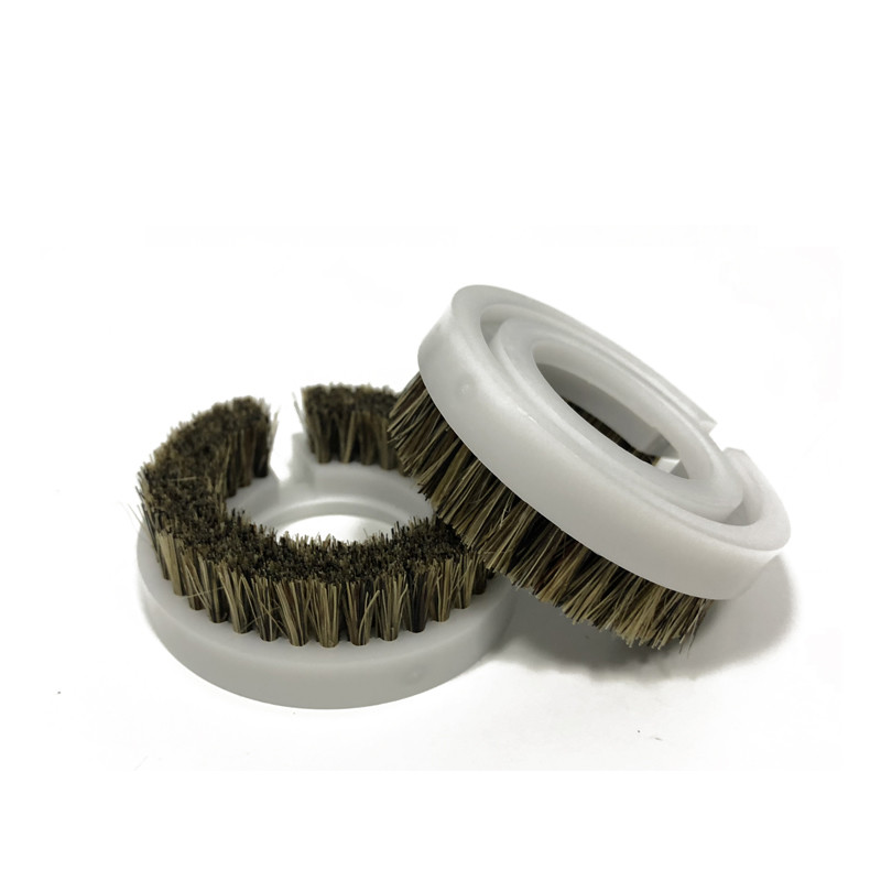 White Pressure Foot Cleaning Brush Soft Bristles For BTF Router Machine