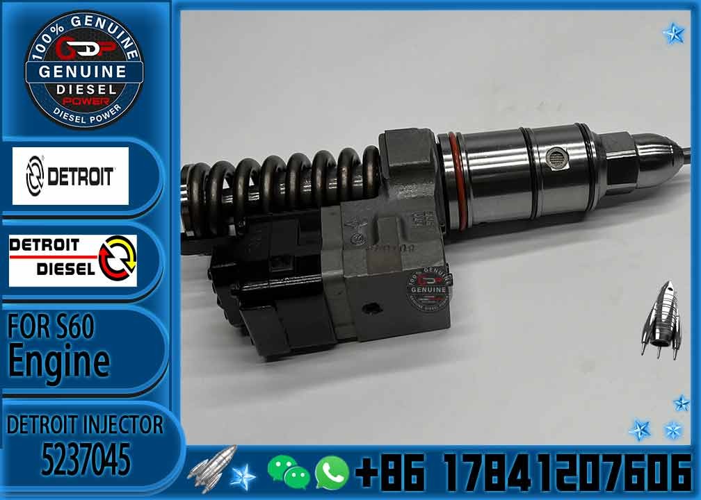 High Quality Remanufactured S60 Detroit Diesel Series 60 Fuel Injector R5237045 5237045