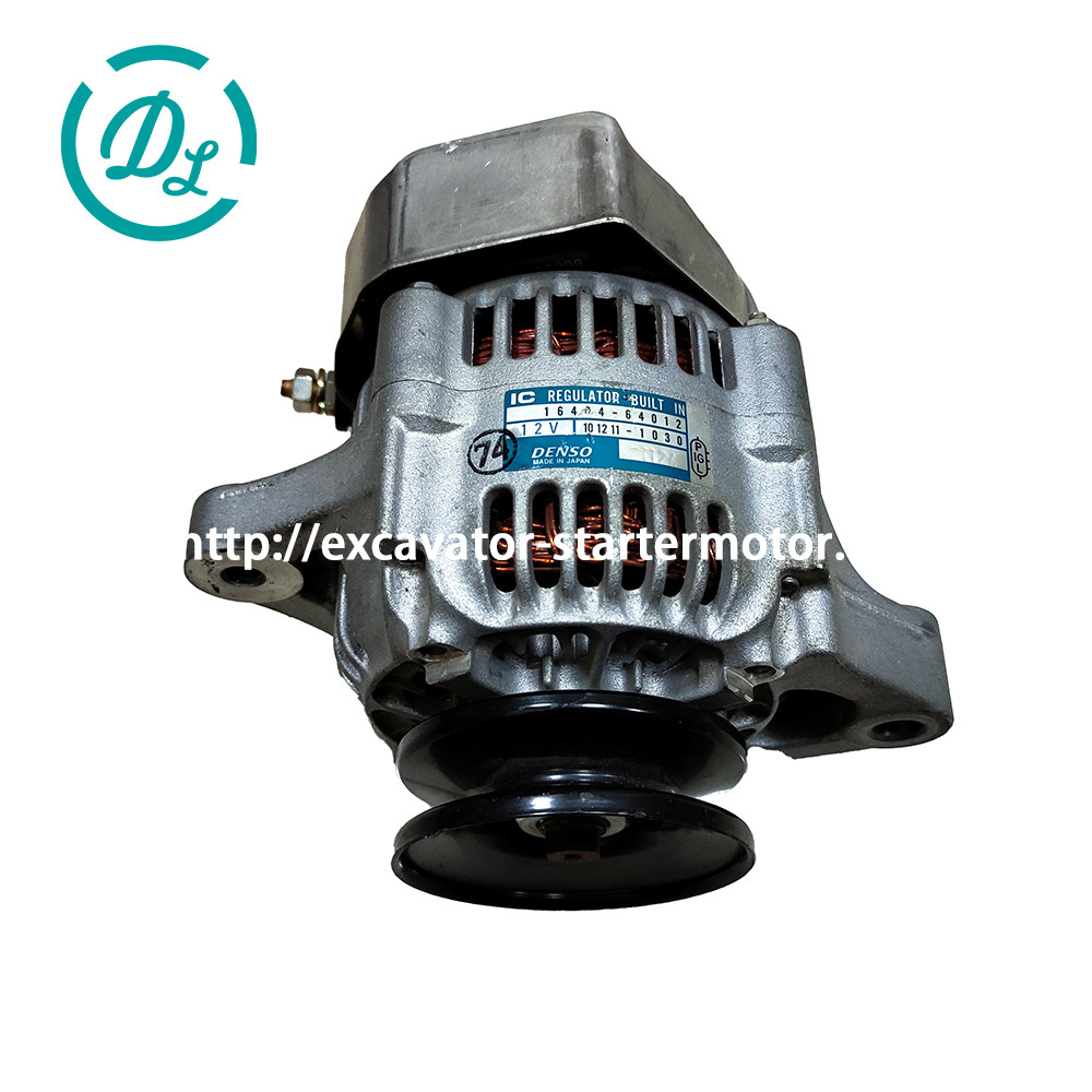 40A 12V Alternator Excavator 16404-64012 1012111030 12356N 12924077200