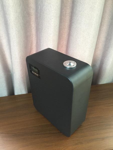 DC12V 2000CBM Black HVAC Commercial Aroma Diffuser with Strong Pump KTV Spa