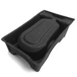 Eco Friendly Custom Logo Colored Paper Trays Wet Press Unbleached