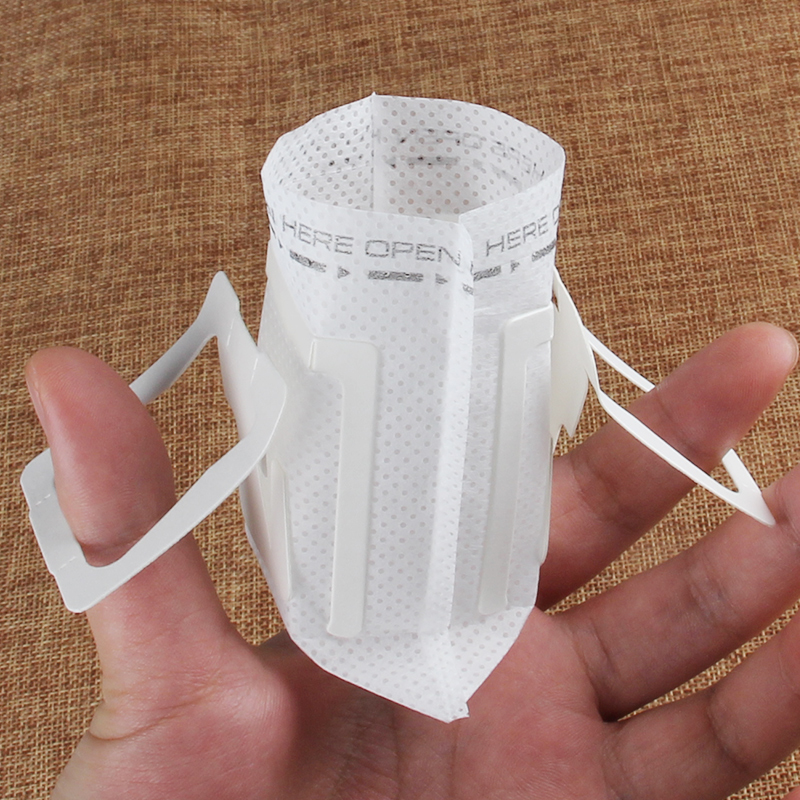 Hanging Ear Sustainable Drink Drip Coffee Filter Bags 7.5*9cm