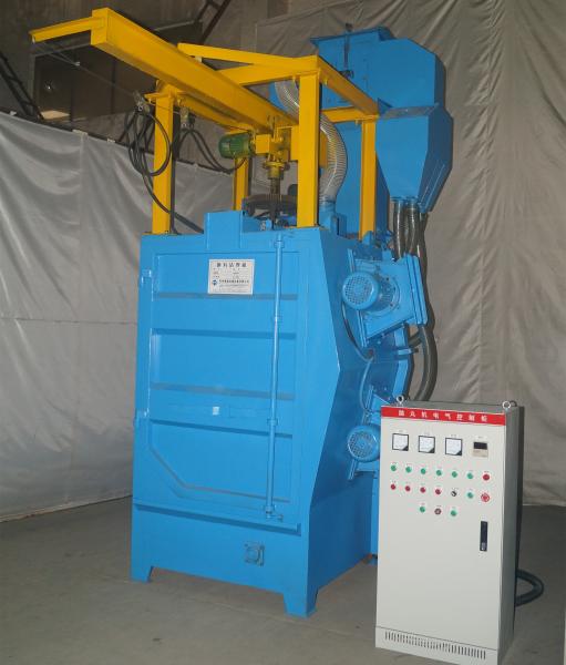 Small Spinner Hanger Industrial Shot blasting Machine , Universal Abrasive Blast