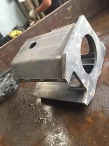Quality Joint Parts Industrial Steel Construction 28mm Ithickness Non Surface Treatment wholesale