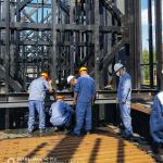 Large SLEP Activated Carbon Kiln Customized Vertical Activating Furnace