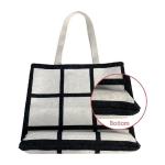 Personality Stylish Sublimation Grid-Patterned Shoulder Bag For Sublimation