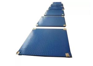 China Blue 1000kg Floor Weighing Scale For Trade Settlement on sale