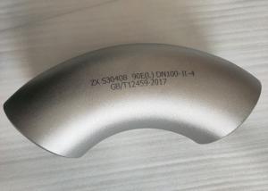 Quality DN15 A403 0.5 Inch Pipe Fittings Elbows , Stainless Steel 90 Degree Elbow wholesale