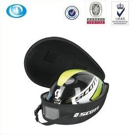 Quality Dustproof hard eva bicycle helmet case bag with zipper wholesale
