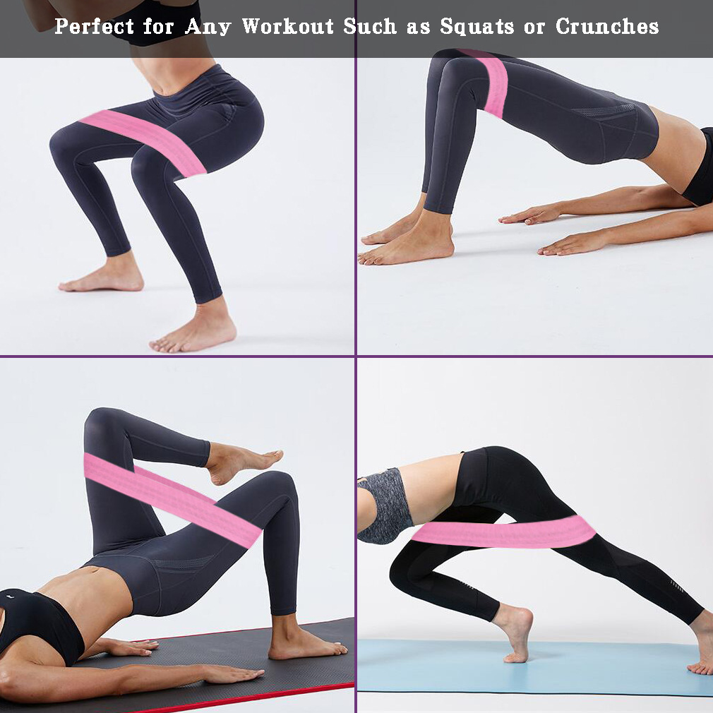 Hamstrings Workout Fabric Resistance Bands Booty 3 Unisex Boxing Trainer