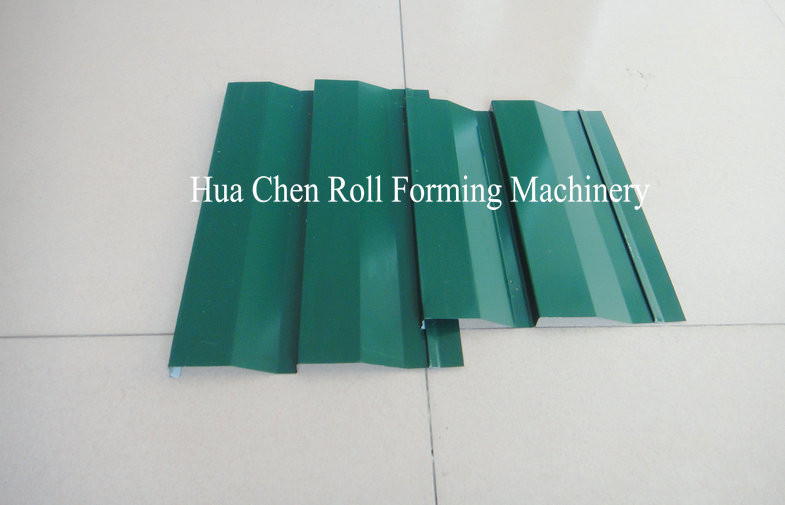 330mm Automatic Color Coated Wall Roof Panel Roll Forming Machine With 15 Rows