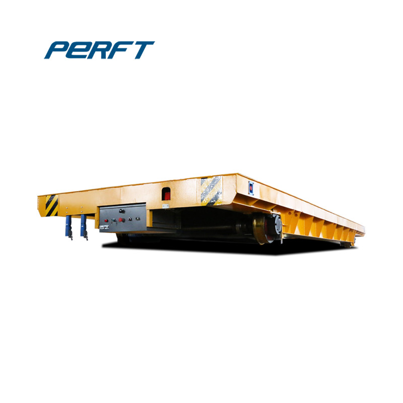 Motorized Electric Battery Powered 20m/Min Rail Material Transfer Cart