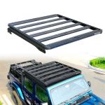 Roof Mount Off Road Aluminum Jeep Wrangler JL JK JT Luggage Racks Custom Color