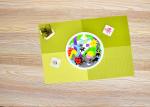Children's Arts And Crafts Toys DIY Assemble Plaster Clock Lovely Ladybug Design