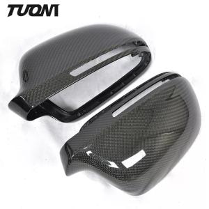 Quality Car Rearview Carbon Fiber Mirror Cover For Audi A4 S4 RS4 A5 S5 2016-2022 wholesale