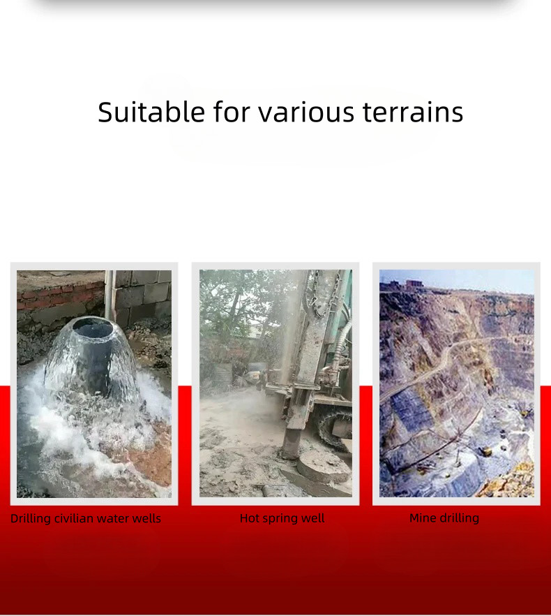 200m Well Drilling Machines Crawler Water Well Drilling Rig for Sale