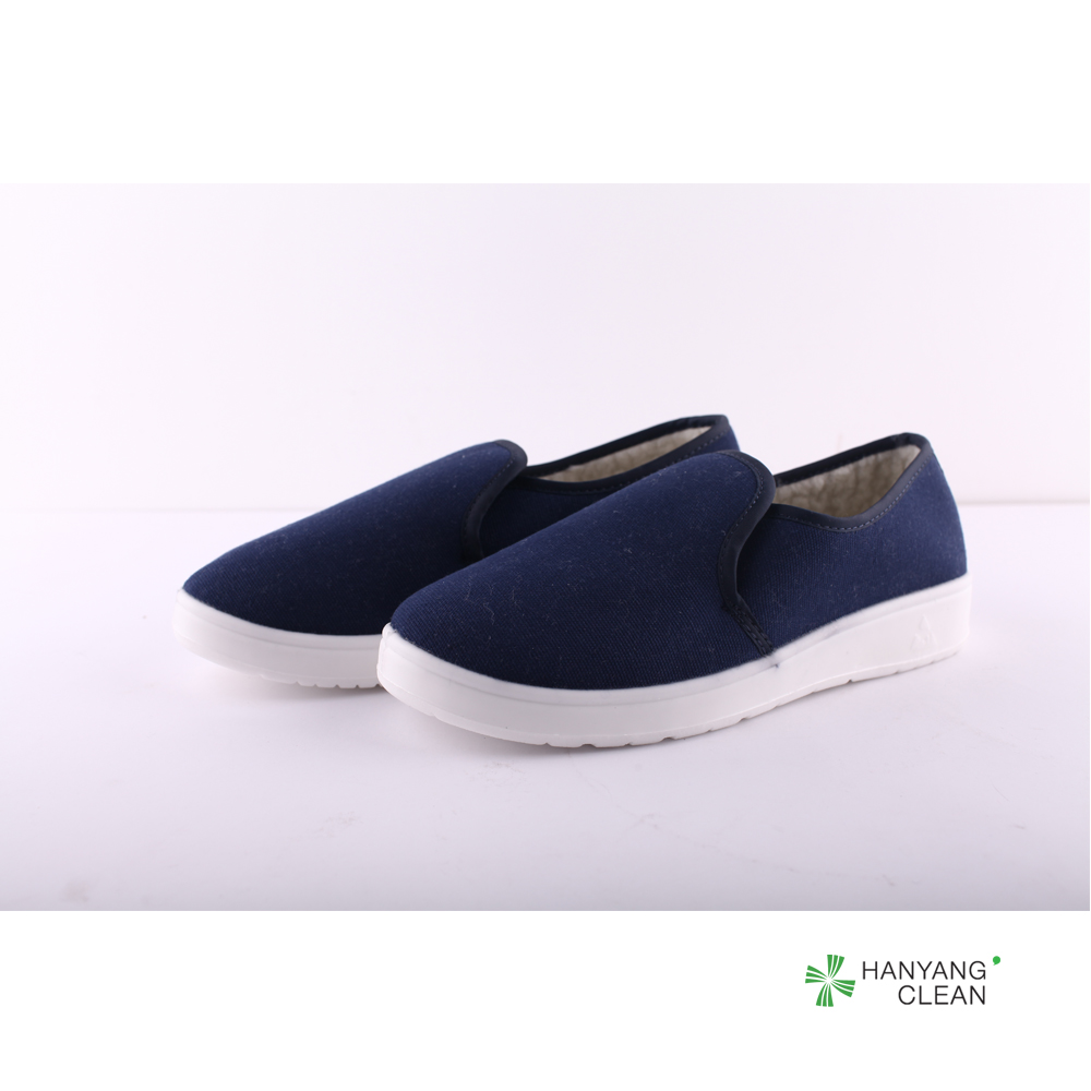 Winter pharmaceutical PU sole antistatic dustproof shoes cleanroom esd working safety shoes