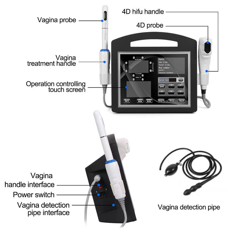 Lightweight HIFU Skin Firming Machine Customized With Adjustable 5.0 - 25mm Range
