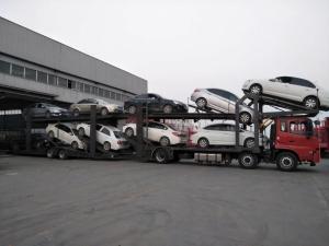 Quality 24hour Online Service 2 Axles Cars Capacity Transport/Carrier Truck Semi Trailer wholesale