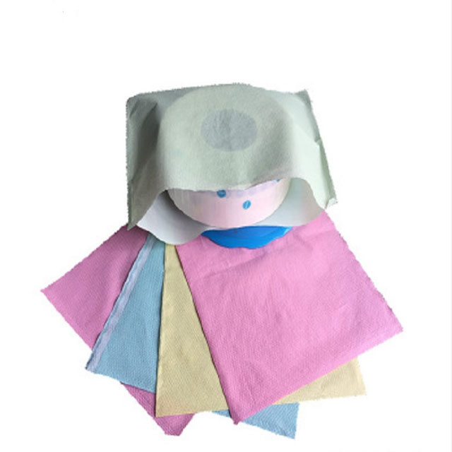 dental consumable Disposable Chair Cover Protect Dental Paper Pillowcase dental headrest cover