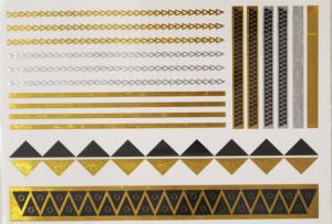 Quality Metallic Jewelry tattoo wholesale