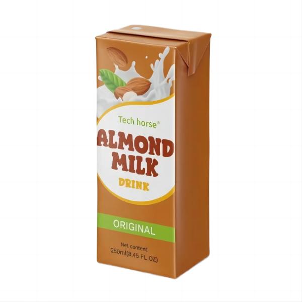 250ml Almond Milk Original Flavor Soft Drink Bottling for Aseptic Paper Carton