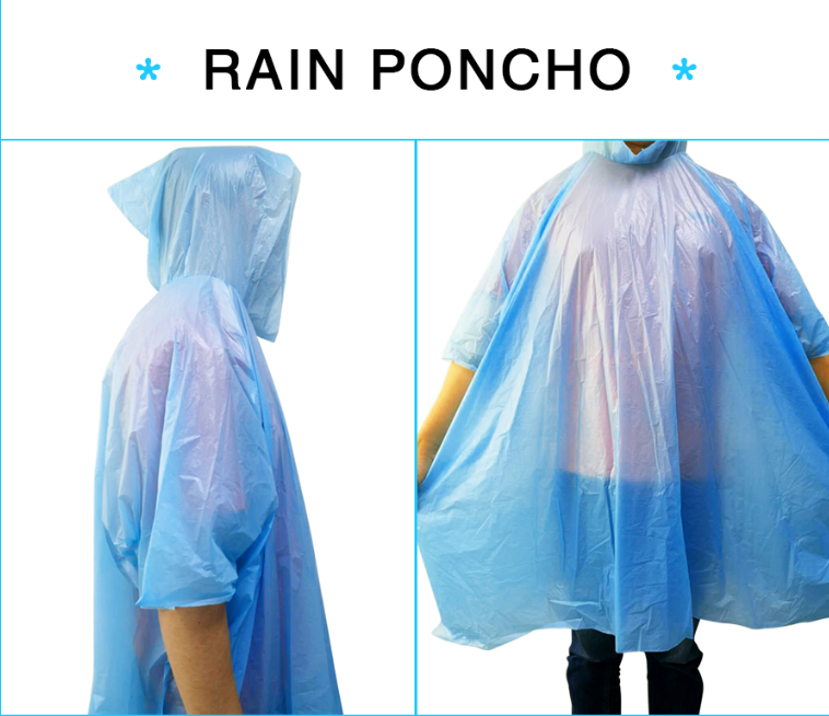 Non Toxic Disposable CPE Gown Fluid Resistant With Elastic Cuffs