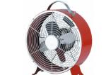 Household 680mm Metal Round Retro Table Fan 25W Brushed Nickel CE RoHS