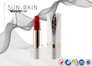 Quality Plating Tri-Prism Empty Lipstick Tubes Luxury Plastic Lipstick Containers SM001 wholesale