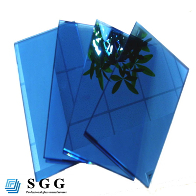 Reflective Dark Blue Glass Factory