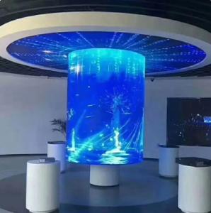 Quality P2.5 Curved Led Display 320x160mm Front Magnetic Maintenance Flexible LED Module 2880Hz wholesale