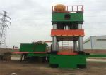 Green And Orange Color Hydraulic Metal Press Machine High Efficiency Elbow