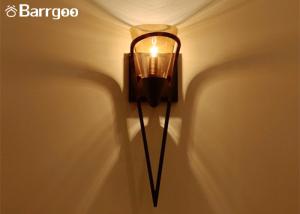 Quality Durable Modern Iron Black Indoor LED Wall Lights Lamp For Bedroom Bedside wholesale