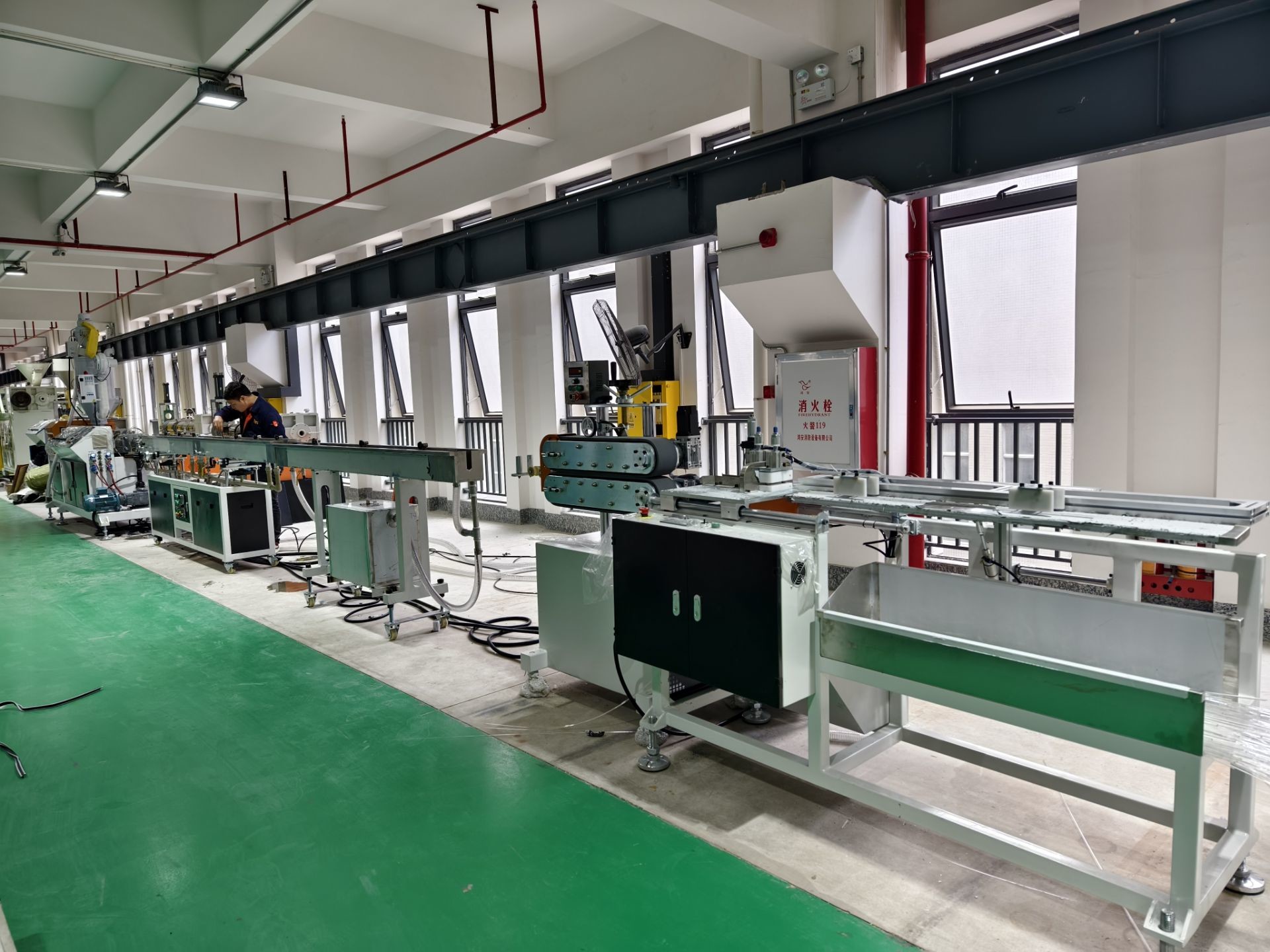 PMMA Acrylic Transparent Bar Bubble Bar Extrusion Machine