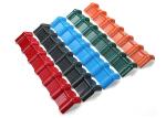 Heat Insulation ASA Synthetic Resin Tile Accessories Eave Drip Tile For Parking