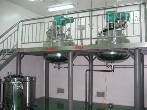 Quality 600L Softgel Gelatin Melting Tank With Vacuum Design / Stirring Function with Platform and weight wholesale