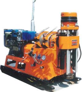 Quality GXY-2 Hydraulic Chuck Skid Mounted Drilling Rig With Anti-vibration Meter wholesale