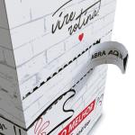 Torn Paper Gourmet Burger Boxes Clamshell Personalised